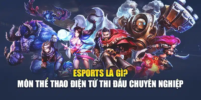 Esports là gì? Môn thể thao điện tử thi đấu chuyên nghiệp