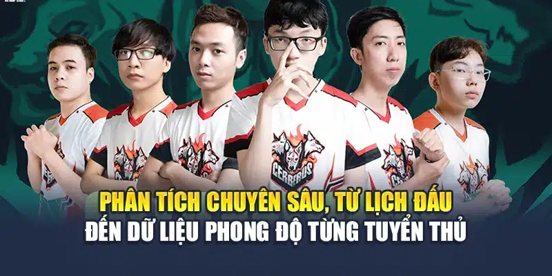 Cerberus Esports Và Hành Trình Thi Đấu Chuyên Nghiệp Tại M88 3 Phân tích chuyên sâu, từ lịch đấu đến dữ liệu phong độ từng tuyển thủ